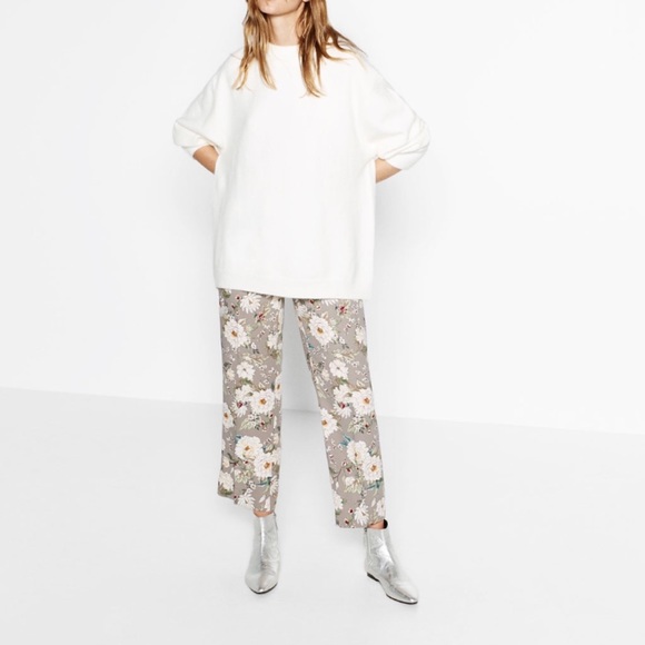 Zara Floral Dress Pants! - Picture 2 of 10